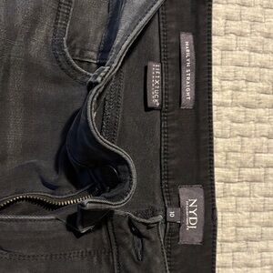 NYDJ, straight leg size 10
